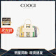 COOGI包包女款2025年品牌輕奢侈女士包包生日七夕情人節禮物送女友老婆 米白色