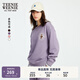 Teenie Weenie小熊女裝衛衣2025年秋季新款簡(jiǎn)約寬松學(xué)院風(fēng)圓領(lǐng)上衣 紫色 M
