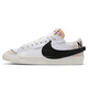 耐克NIKE板鞋男經(jīng)典百搭BLAZER LOW '77運(yùn)動(dòng)鞋DN2158-101白/黑42