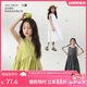 LUSON陳大豬童裝女童連衣裙夏季2025新款韓版洋氣兒童薄款背心裙