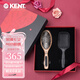 KENT梳子女氣墊按摩梳王室御用進(jìn)口豬鬃梳送媽媽送女友老婆七夕禮物 AH9G+PF01心禮盒