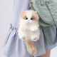 仿真貓咪玩偶可愛(ài)包掛件2025新款女生簡(jiǎn)約可愛(ài)輕奢感七夕送禮 布偶貓小掛件 30厘米-39厘米