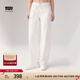 Levi's李維斯冰酷系列25年新款女士彎刀褲香蕉褲白色寬松牛仔長褲 白色 26 (30) 腰圍偏大