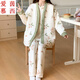 愛(ài)茵慕西秋冬月子服加厚孕婦睡衣三件套純空氣棉夾層哺乳睡衣產(chǎn)婦產(chǎn)后喂奶 AAB-6300# XL碼 (推薦體重135-155斤左右)