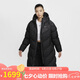 耐克（NIKE）女 AS W NSW SF DOWNFL NK WPFR PR長款羽絨服 HF7894-010/黑色XL