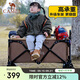 CAMEL露營(yíng)車(chē)戶(hù)外折疊推車(chē)營(yíng)地買(mǎi)菜溜娃遛狗車(chē)野餐大容量拉快遞兒童可躺