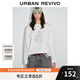 UR【HOT】2025秋季新款女裝萌寵印花立體亮片長(cháng)袖T恤UWH450113 本白 S
