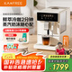 咖啡自由（KAxFREE）【國家補貼】冷萃咖啡機全自動意式 美式家用辦公室全自動咖啡機研磨一體 蒸汽打奶泡 A2 月白