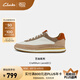 Clarks其樂(lè)復(fù)古時(shí)尚潮流運(yùn)動(dòng)男鞋舒適板鞋休閑跑鞋情侶男士休閑鞋 暗橘色（建議拍大半碼） 39.5