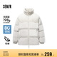 森馬羽絨服男冬季拼接燈芯絨肌理感外套厚款寬松上衣109724113116