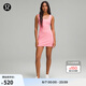 lululemon丨Ribbed Softstreme? 女士羅紋方領(lǐng)口連衣裙 LW1ESZS 櫻花粉 M