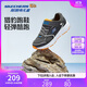 Skechers斯凱奇獵豹跑鞋男童運動(dòng)鞋減震大童跑步鞋魔術(shù)貼休閑鞋405009L
