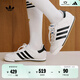 adidas「T頭鞋」K 74經(jīng)典薄底運動(dòng)鞋男女阿迪達斯官方三葉草   亮白/黑色/樹(shù)脂黃(推薦腳型偏胖選大半碼)   42