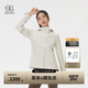 KOLON SPORT/可隆戶外軟殼衣 女子防水防風(fēng)透濕3L復(fù)合彈力夾克 LKJK5AN044-CR 奶油白 M 165/88A