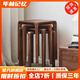 年林記憶 實(shí)木全榫卯凳子 北美黑胡桃木餐凳換鞋凳沙發(fā)凳梳妝凳可疊放方凳 全榫卯方凳(黑胡桃木)兩張