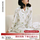 sohiwoo月子服孕婦睡衣四季款產(chǎn)后純棉產(chǎn)婦孕期哺乳家居服 梨鴨莊園（帶哺乳口） L【奇幻之旅｜夢游仙境系列】