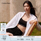Calvin KleinJeans春秋女士純棉商務(wù)休閑通勤布標ck寬松職場白色襯衫J224436 YAF-月光白 XS