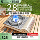 牧高笛（MOBIGARDEN）2.8KW卡式爐 戶外露營便攜爐具野營防風(fēng)燃?xì)庠罴矣脷鉅t 月影白