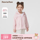 PawinPaw【雙面穿】卡通小熊童裝25年春夏新款女寶寶寬松連帽外套 Pink粉紅色/25 110 cm