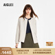 AIGLE【春夏新品】艾高輕量夾克WR防潑水UPF50+防紫外線(xiàn)女士 霧米色 BF144 40 (170/92A)
