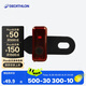 迪卡儂（DECATHLON）自行車燈前尾燈CLIP夜騎USB充電警示燈頭燈青蛙燈OVB2 2902569
