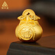 領(lǐng)豐金足金999金錢福袋黃金工藝投資金手把件擺件生日送人節(jié)日禮物 金錢袋約10g(多退少補）送掛繩+傳承禮盒