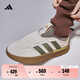 adidas ADIPUFF面包鞋柔軟舒適保暖棉鞋阿迪達(dá)斯官方輕運(yùn)動(dòng) 奇妙白/巖層橄欖綠/巖層青銅色 40.5