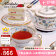 Noritake則武 YOSHINO吉野櫻花咖啡杯套裝茶具日式咖啡杯子高檔精致茶杯 YOSHINO粉色咖啡杯碟