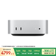 Apple/蘋果AI電腦/Mac mini迷你主機(jī) M4銀色(10+10核) 24G 512G臺式電腦主機(jī) MCYT4CH/A