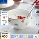 德國唯寶（Villeroy&Boch）小花園系列 進(jìn)口精細餐具瓷器 歐式餐盤(pán) 家用餐盤(pán)碗精細瓷器 飯碗 650ml