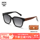 MCM方形大框太陽(yáng)鏡男防曬開(kāi)車(chē)眼鏡時(shí)尚潮流墨鏡女 禮物 728SLB-005 棕色花紋