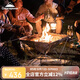 柯曼加大加厚燒烤爐焚火臺MT-055不銹鋼折疊烤肉爐篝火烤架柴火爐