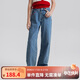 ELLE KIDS新疆棉愛(ài)心牛仔褲春季女童大童天然環(huán)保親膚舒適百搭直筒褲