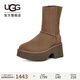 UGG明星同款秋季女士舒適時(shí)尚厚底雪地靴 1158313HCK|胡桃木色37