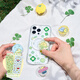 PopSockets【完美一日·手機(jī)殼】泡泡騷x Second Morning早安檸檬聯(lián)名系列手機(jī)保護(hù)套卡通防摔磁吸生態(tài)手機(jī)殼 幸運(yùn)四葉草 iPhone 16 Pro Max