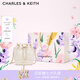 CHARLES&KEITH絎縫菱格鏈條水桶包雙肩包包女包女友生日七夕禮物CK2-10701506 Beige米色 M