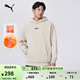 彪馬（PUMA）加絨純色秋冬衛(wèi)衣套頭衫男女情侶長袖連帽運動上衣534364 仙人掌色-41 2XL (190/108A)
