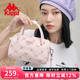 Kappa卡帕 新款正品波士頓女包圓桶手提單肩包時(shí)尚百搭斜挎包教師節 桃氣奶芙粉