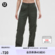 lululemon丨Dance Studio 女士寬松剪裁中腰工裝褲 拒水 LW5GOEA 雨林綠 S
