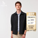 哈吉斯（HAZZYS）男裝 2025春夾克ASVZU0CAX62 深藏青色DN 2XL（185/104A52）