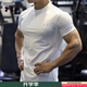 安德瑪（UNDERARMOUR）短袖T恤男 25夏季新款運動(dòng)服跑步健身訓練打底衫彈力透氣圓領(lǐng)T恤 【彈力快干】【Tech面料】白色 L (175/96A)