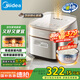 美的（Midea）電飯煲3L家用電飯鍋1-3人抗菌青瓷內(nèi)膽 IH立體加熱一鍵柴火飯?zhí)刂悄芏喙δ茈婏堝丮B-HC3032