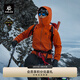 KAILAS凱樂(lè)石【中國(guó)山地色】MONT X全天候硬殼沖鋒衣GTX 3L防水登山服 氧化橙 S