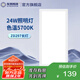 友邦（YOUPON） 集成吊頂燈led燈鋁扣板燈廚房衛(wèi)浴燈白光無(wú)閃屏面板燈高亮平板燈 24W 色溫5700k  ZD297