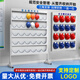 CIAA工地安全帽架塑鋼存放架安全頭盔擺放架車(chē)間安全帽放置架壁掛落地安全頭盔展示架 【壁掛】3頂安全帽存放架