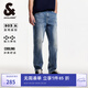 杰克·瓊斯（JACK&JONES）25年男裝秋季直筒牛仔褲男高彈力涼感寬松潮流休閑褲子品牌男褲 E42中牛仔藍(lán) 寬松直筒，卡碼拍小 31 175 W31/L30