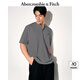 ABERCROMBIE & FITCH【重磅亨利衫】男裝25夏新款經(jīng)典小麋鹿寬松短袖T恤KI124-5188 深灰色 2XL (185/124A)