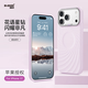 麥麥米適用蘋(píng)果iphone17promax手機殼 星鉆磁吸真液態(tài)硅膠軟殼 蘋(píng)果17promax殼簡(jiǎn)約新款防摔保護套 紫色