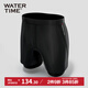 WATERTIME/水川 泳褲男防尷尬五分褲平角專業(yè)寬松版游泳褲男士泳衣裝備
