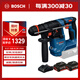 博世（BOSCH）GBH 18V-18 X 鋰電無(wú)刷電錘 通用夾頭 兩電一充套裝 含集塵盒